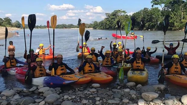 Kichwas competirán en un torneo de kayak