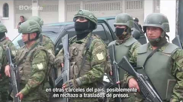 Incidentes en cárceles de Ecuador 