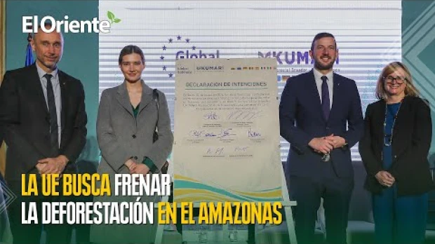 La UE lanzó Ukumari para frenar la deforestación en la región amazónica