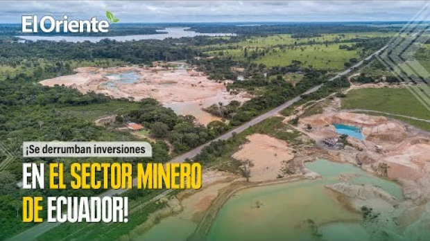 Minería ilegal y protestas derrumban inversiones en el sector minero