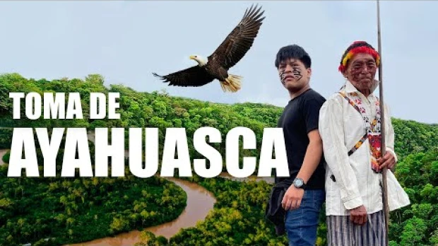 Nase Lino, cineasta achuar, documentó la ceremonia del ayahuasca