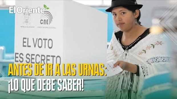 Segunda vuelta electoral en Ecuador: Lo que debes saber antes de votar 