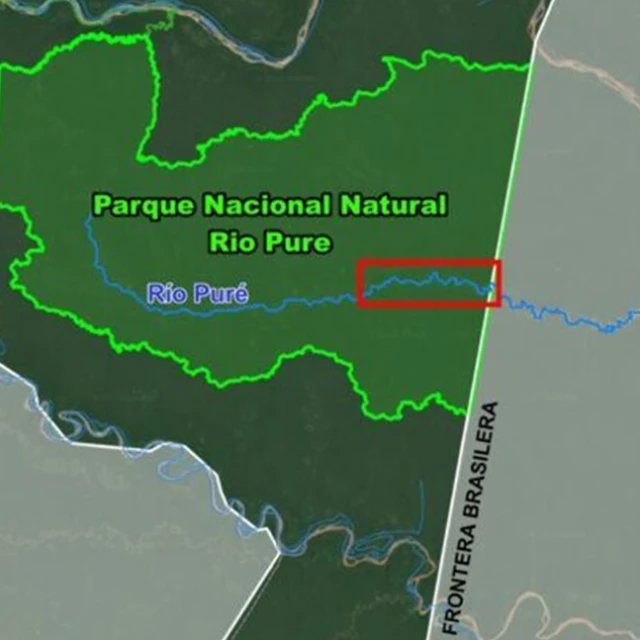 Minería ilegal deforestó 506 hectáreas en parque de la Amazonía de Colombia