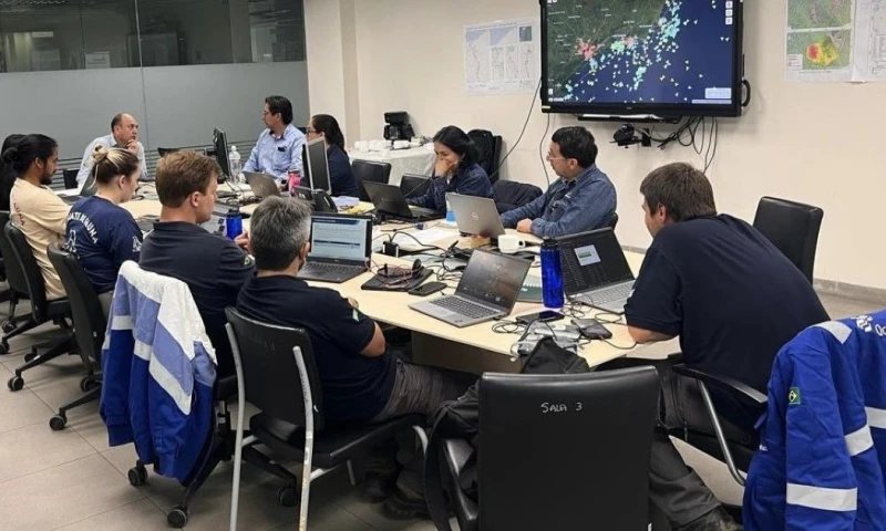 El Comité de Crisis de Petroecuador se reunió con expertos internacionales / Foto: cortesía Petroecuador