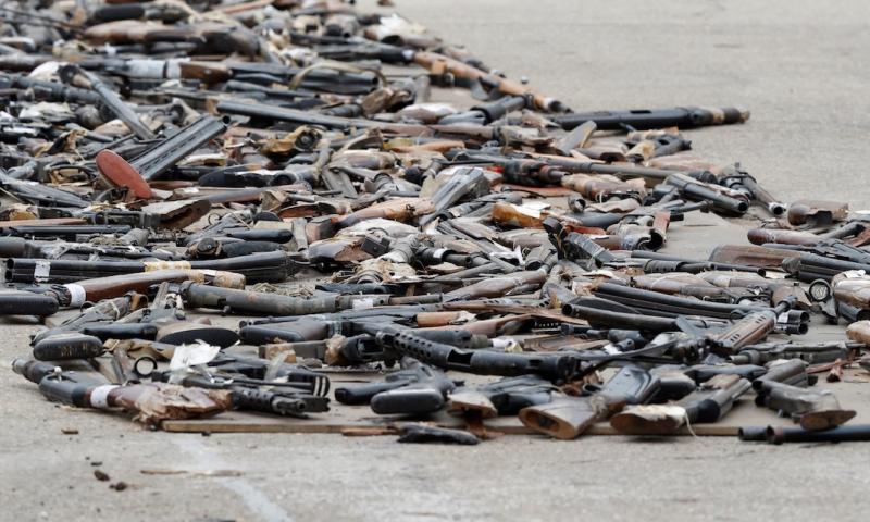 Ecuador solicita a Perú y Colombia cooperación contra el tráfico de armas / Foto: EFE