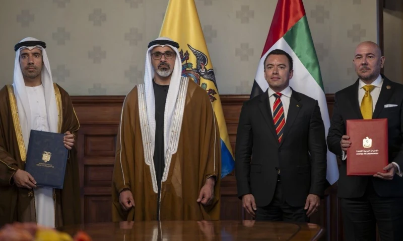 El documento fue suscrito con el Ministerio de Defensa / Foto: cortesía EDGE Group