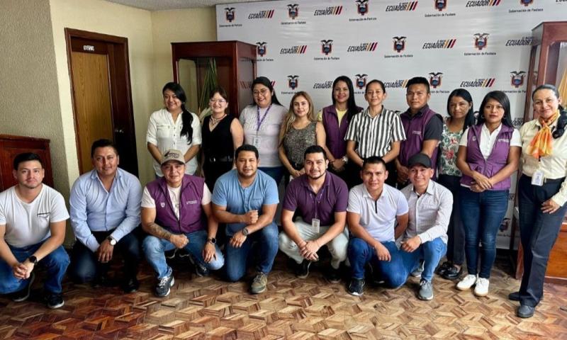 La jornada se desarrolló en la Gobernación de Pastaza y tuvo una duración aproximada de tres horas / Foto: cortesía Ministerio de Desarrollo