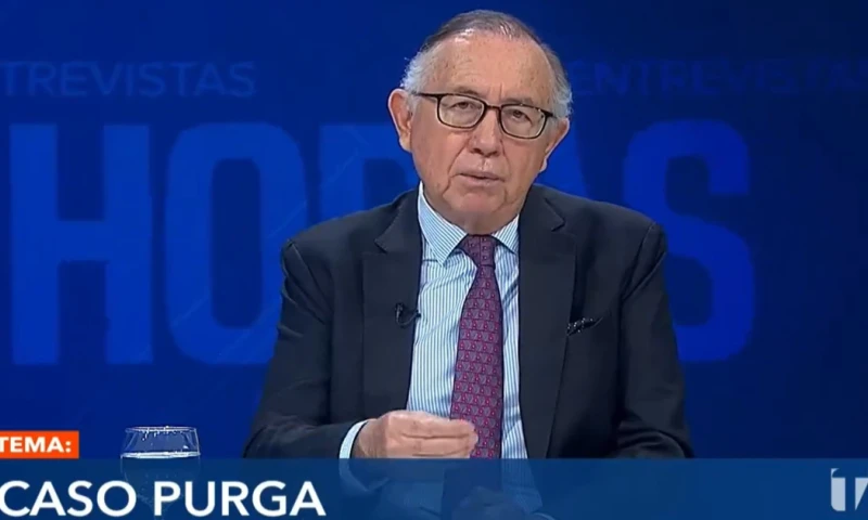 Hernán Pérez analizó el sistema judicial ecuatoriano en Teleamazonas / Foto: camtura de imagen 