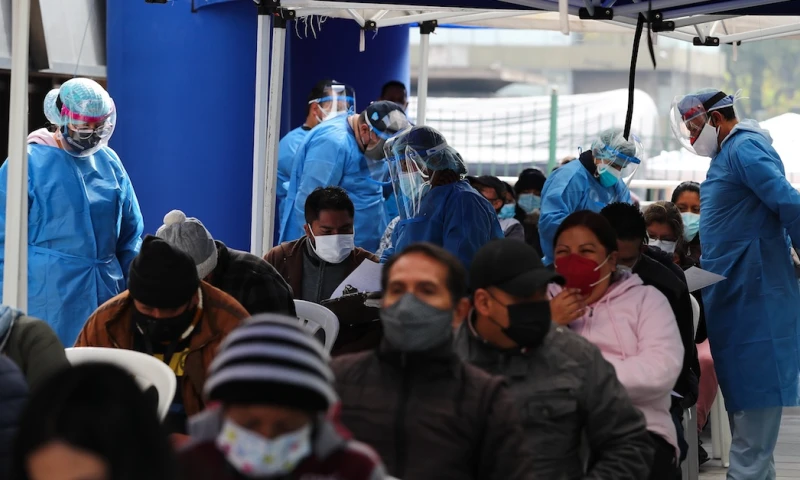 Covid-19: Ecuador atraviesa una nueva ola / Foto: EFE