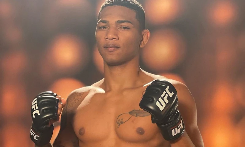 Michael Morales debutó con una victoria en la UFC / Foto: cortesía de Michael Morales