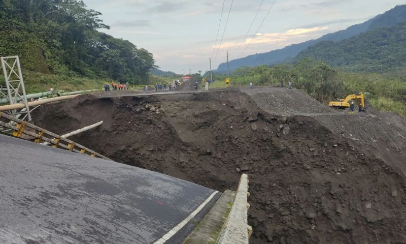 El SOTE y el OCP suspendieron bombeo de crudo / Foto: EFE