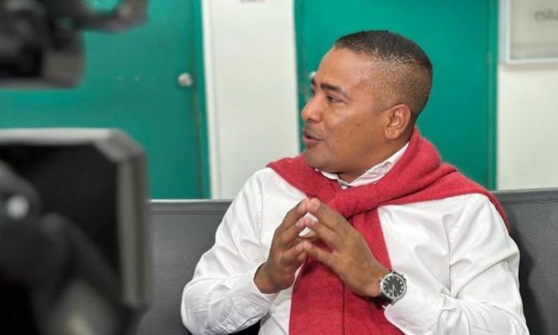 Armijos ganó popularidad durante el debate de la primera vuelta de las elecciones presidenciales 2023 / Foto: cortesía 