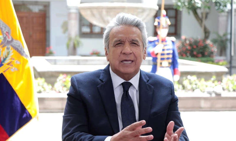 Lenín Moreno pide compromiso mundial para crear instrumentos financieros por Covid / Foto: EFE