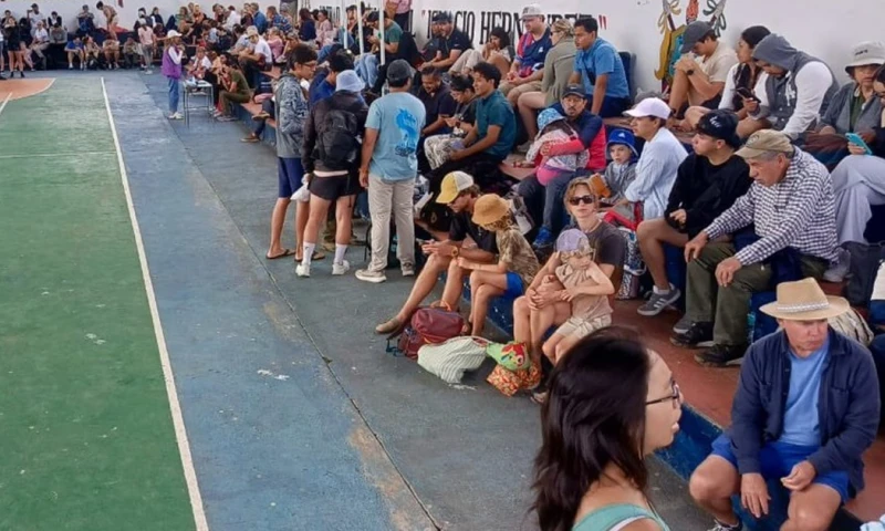 En las Islas Galápagos habitan alrededor de 28.500 personas, de ellas unas 17.200 en la isla Santa Cruz, situada en el centro de archipiélago/ Foto: cortesía SNGR