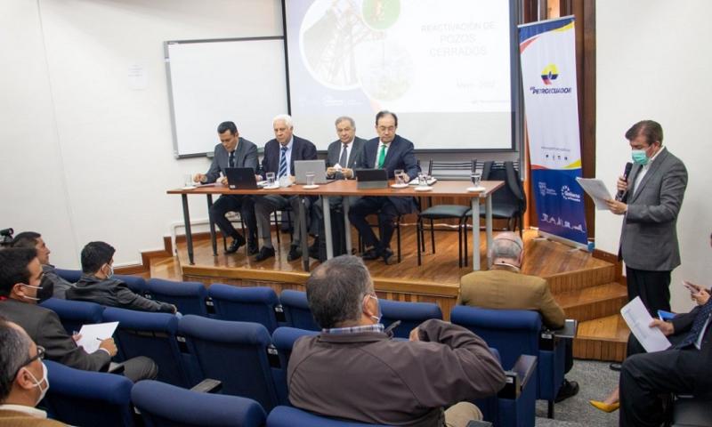 Está previsto que, desde hoy, 26 de mayo, al 28 se realicen las visitas a campo y locaciones de los pozos cerrados. / Foto: Cortesía Petroecuador