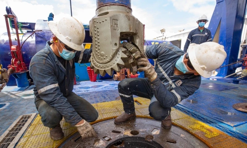 Este campo cuenta con 20 pozos productores / Foto: cortesía Petroecuador 