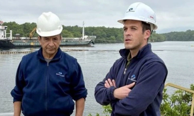 El gerente general de Petroecuador, Leonard Bruns, ha estado muy activo desde que asumió el cargo / Foto: cortesía Petroecuador