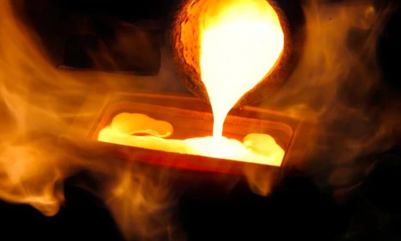 Mina ecuatoriana Fruta del Norte comienza a exportar de concentrado de oro. Foto: Infobae