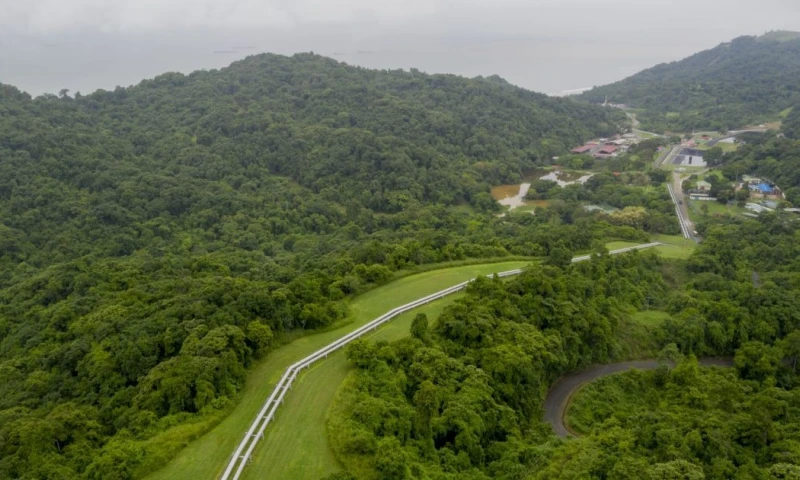  La denominada Variante 10 del SOTE contempla una extensión de 1.983 metros y se prevé que entre en operación en los próximos meses / Foto: cortesía Petroecuador