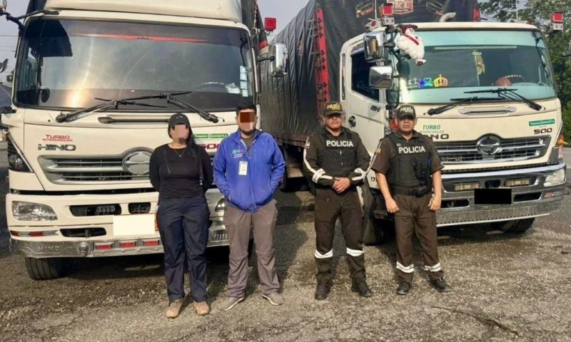 La intervención se realizó en el puesto de control de Santa Cecilia / Foto: cortesía MAE