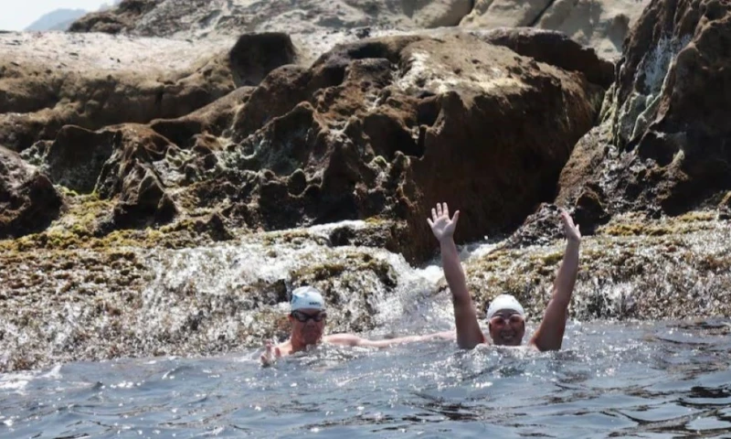 Recorrió hasta 15,1 kilómetros con una temperatura media del agua de 19 grados centígrados / Foto: cortesía