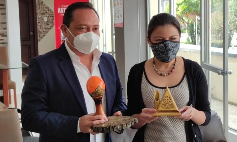 Tallado de San Antonio de Ibarra reconocido formalmente patrimonio de Ecuador / Foto: EFE