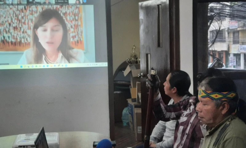 Pueblo indígena Sarayaku exige al Estado acatar sentencia de CorteIDH de 2012 / Foto cortesía Pueblo Sarayaku