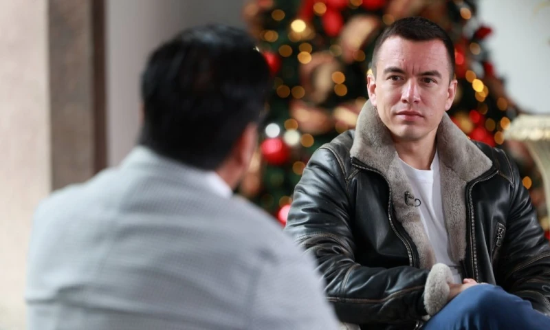 Destacó que el riesgo país pasó de 1.918 puntos al inicio de su administración a 571 / Foto: Presidencia 