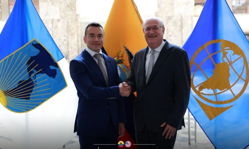 Principales noticias de Ecuador hoy - 15 de mayo de 2026 / Foto: cortesía Presidencia