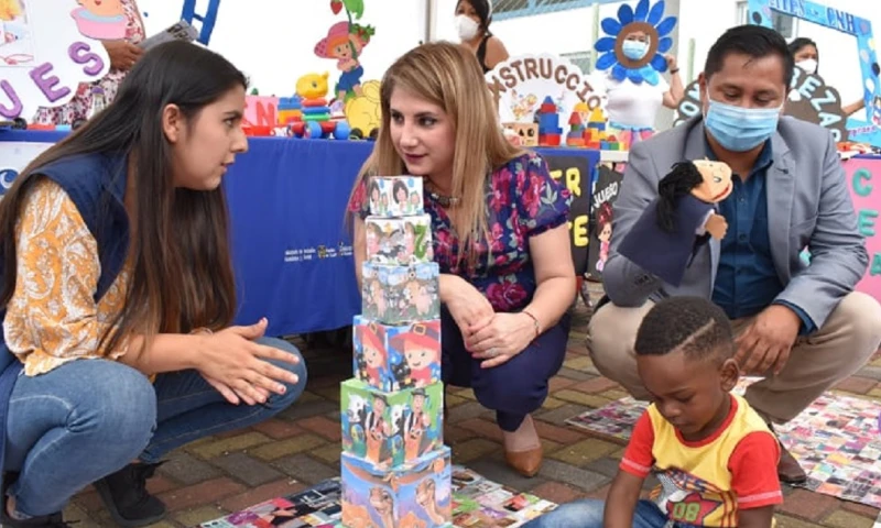 Centros infantiles inician reapertura presencial en Morona Santiago / Foto: cortesía MIES