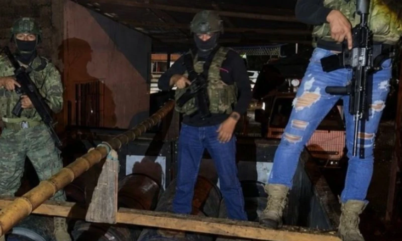 Según el Ministerio de Defensa, el valor estimado de la afectación económica supera los 38.000 dólares / Foto: cortesía Ejército Ecuatoriano