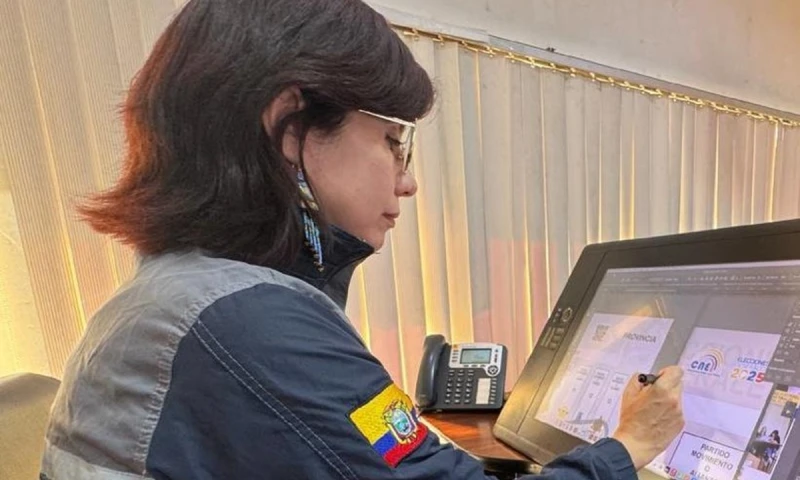 Los tamaños de las papeletas dependerán del número de candidatos inscritos / Foto: cortesía CNE