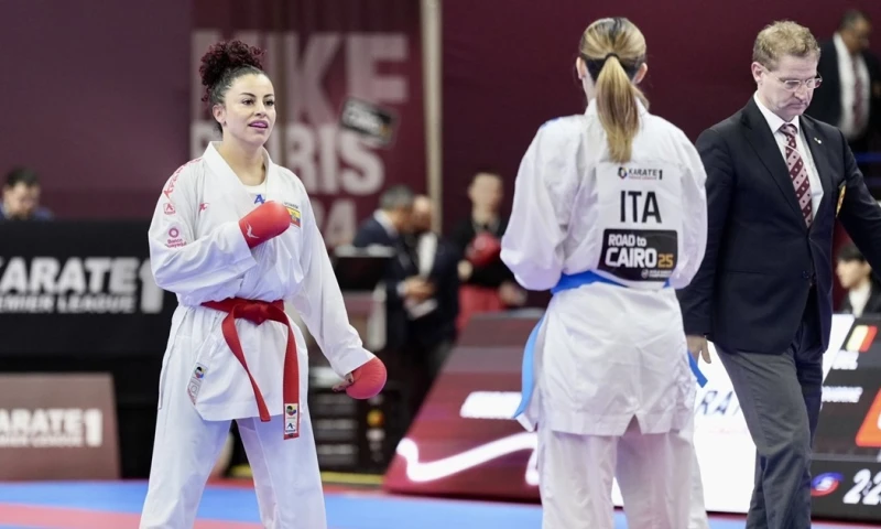 Jacqueline Factos compitió en la división kúmite -61 kg / Foto: cortesía 