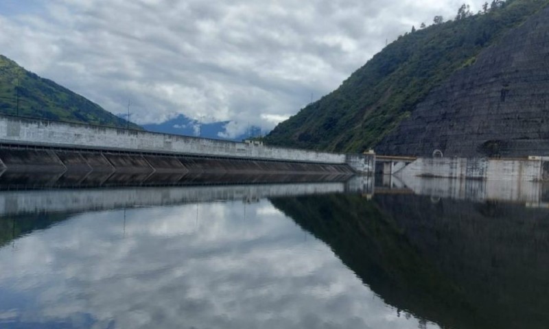 De acuerdo con datos de la Celec, los niveles actuales de ambos embalses se mantienen cercanos a sus rangos máximos operativos / Foto: cortesía Celec