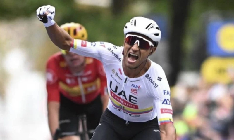 Jhonatan Narváez es bicampeón de Ecuador en Ruta (2024-2025) / Foto: cortesía ESPN Ecuador