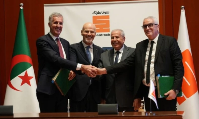 Además, Sonatrach y Eni firmaron otro contrato de gas, anexo al de hidrocarburos / Foto: cortesía Eni