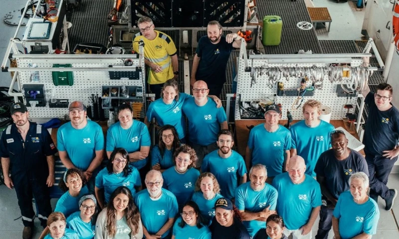 El hallazgo ocurrió durante la segunda expedición científica del Falkor (too)/ Foto: cortesía Parque Nacional Galápagos