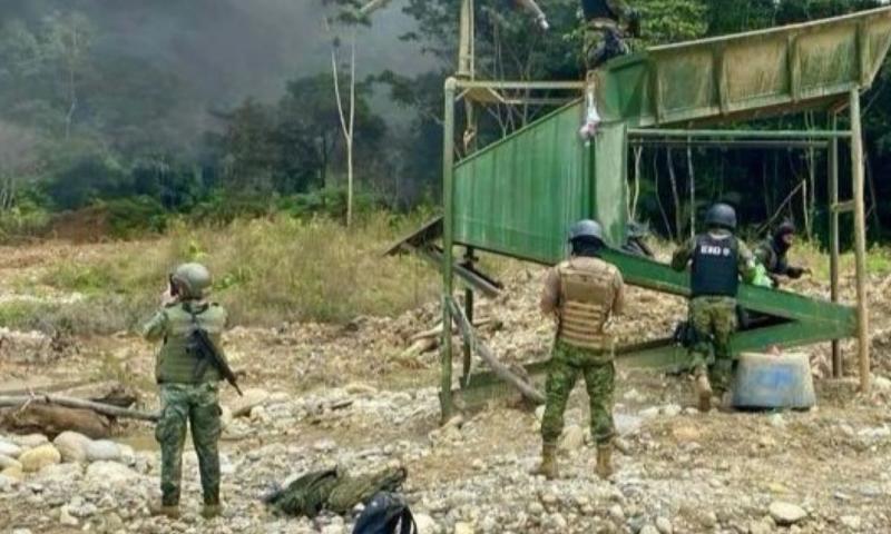 Los operativos militares se han intensificado en Sucumbíos y Orellana / Foto: cortesía Ejército