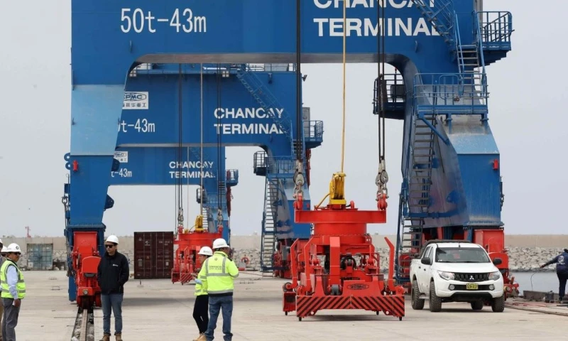 El megapuerto entró oficialmente en operaciones el pasado 5 de junio / Foto: EFE