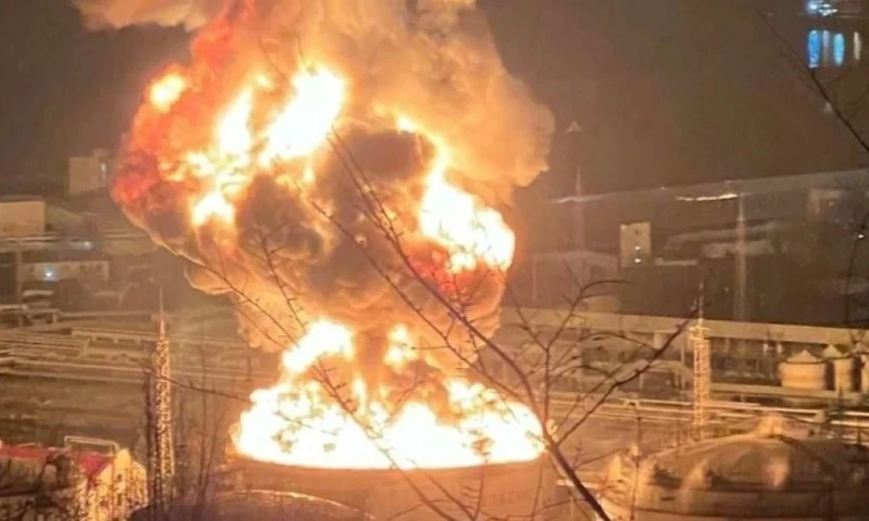 Distintos medios en Telegram informaron que el dron fue derribado / Foto: cortesía