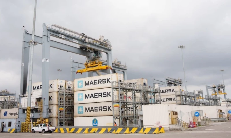 El muelle se ampliará de 467.5 a más de 700 metros / Foto: cortesía Presidencia