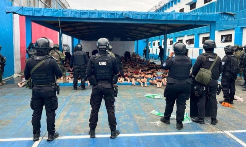 La Penitenciaría del Litoral es la cárcel más poblada y peligrosa del país / Foto: cortesía Ministerio del Interior 
