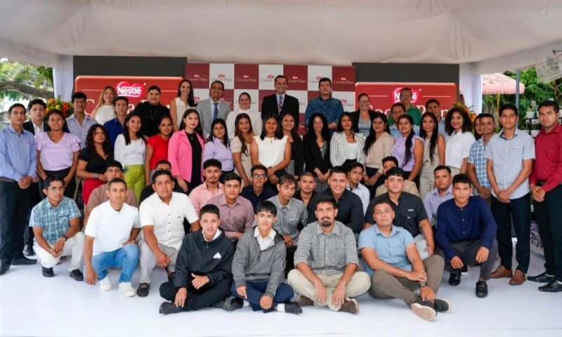 Es una iniciativa de formación técnica y liderazgo dirigida a jóvenes de zonas rurales del país / Foto: cortesía Nestlé