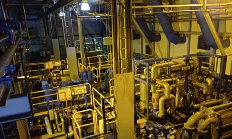 El complejo termoeléctrico Jivino III está en mantenimiento / Foto: cortesía CELEC