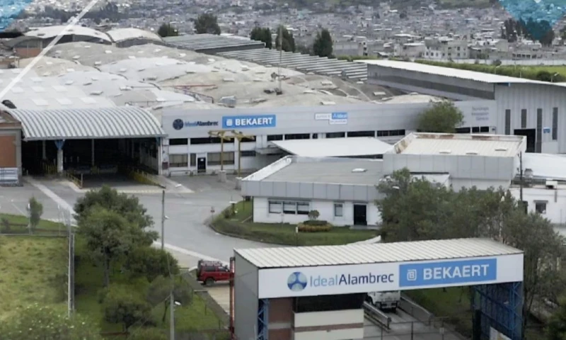 Ideal Alambrec es la principal empresa ecuatoriana en la fabricación de alambres de acero / Foto: cortesía  Ideal Alambrec