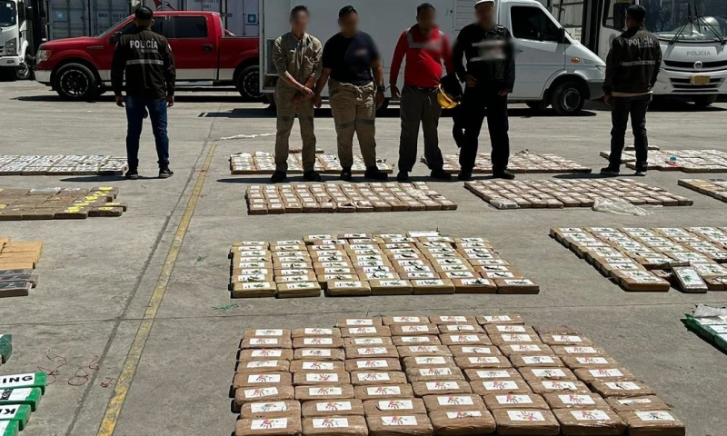 "El trabajo de la Policía Nacional ubica al país como el tercero en el mundo, después de Colombia y Estados Unidos, que más droga incauta" / Foto: cortesía Policía Nacional 