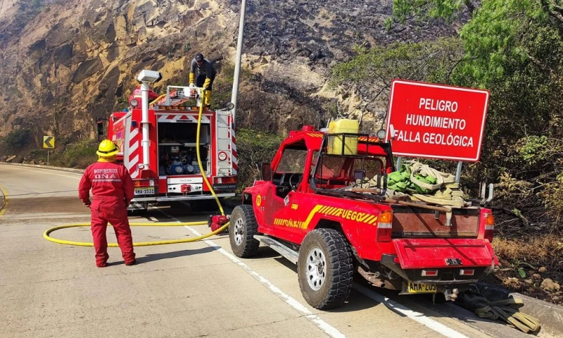 En 2023, un total de 1.651 hectáreas han sido afectadas/ Foto: cortesía Secretaría de Gestión de Riesgos