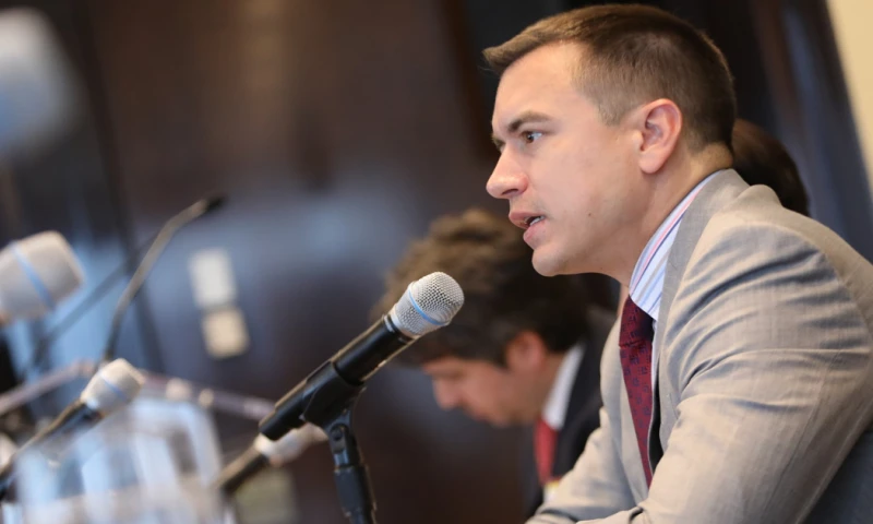 El presidente Daniel Noboa está en una gira por Estados Unidos y Canadá / Foto: cortesía Presidencia 