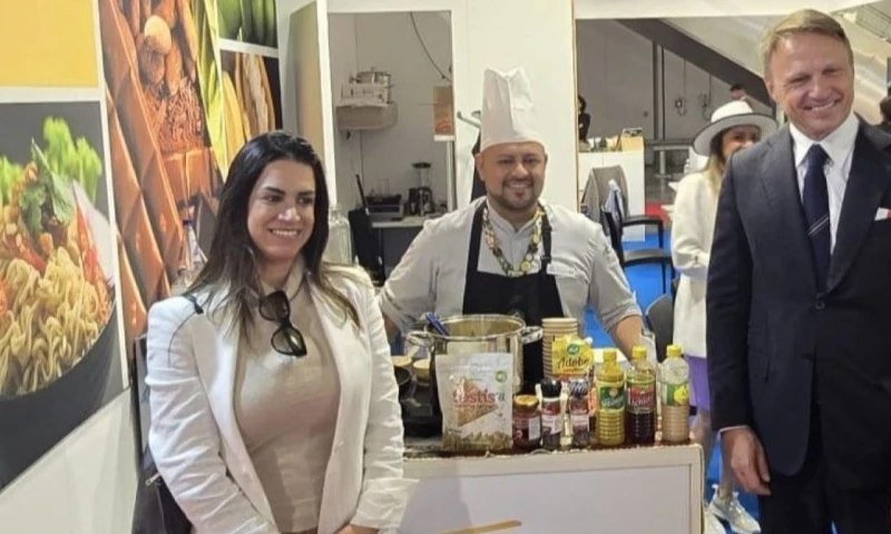 Ecuador promociona alimentos y bebidas procesadas en Milán / Foto: cortesía Pro Ecuador