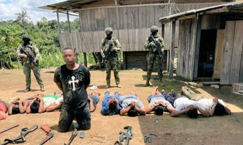 Esta organización fue responsable del secuestro y asesinato de un equipo periodístico del Diario El Comercio en 2018 / Foto: cortesía Ejército Ecuatoriano